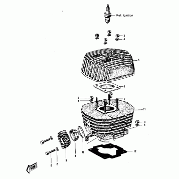 CYLINDER HEAD/CYLINDER