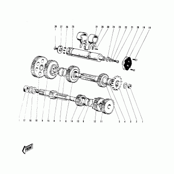 TRANSMISSION/CHANGE DRUM