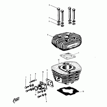 CYLINDER HEAD/CYLINDER