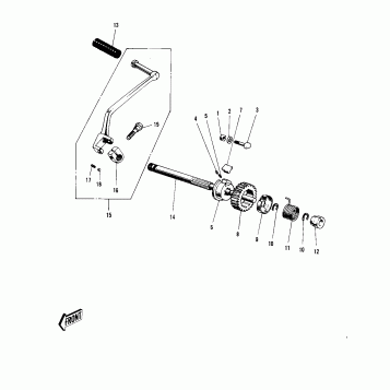 KICKSTARTER MECHANISM