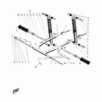 SWING ARM/SHOCK ABSORBERS