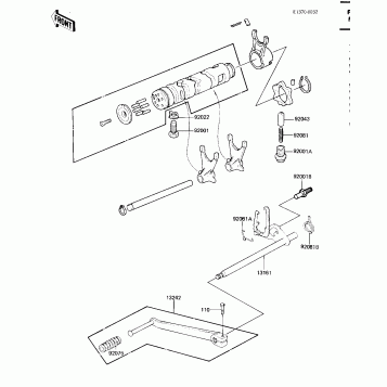 GEAR CHANGE MECHANISM