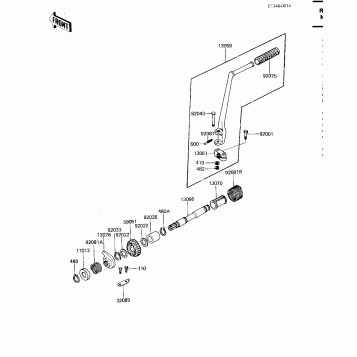 KICKSTARTER MECHANISM