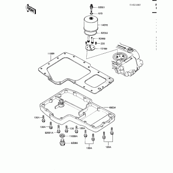 BREATHER COVER/OIL PLAN