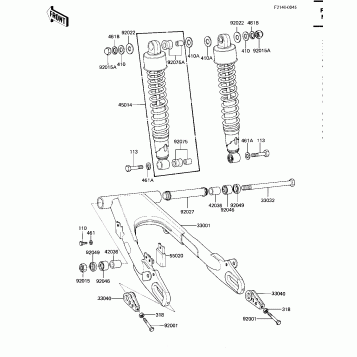 SWING ARM/SHOCK ABSORBERS
