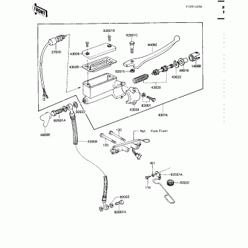 FRONT MASTER CYLINDER