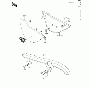 SIDE COVERS/CHAIN COVER