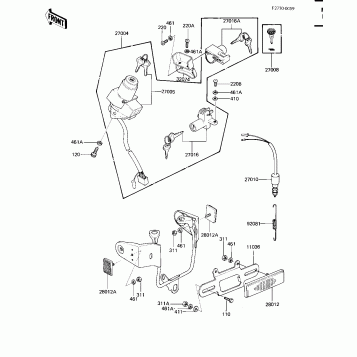 IGNITION SWITCH/LOCKS/REFLECTORS