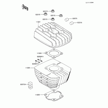 CYLINDER HEAD/CYLINDER