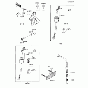 IGNITION SWITCH/LOCKS/REFLECTORS