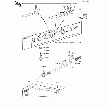 GEAR CHANGE MECHANISM