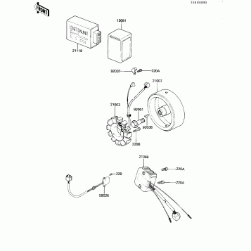 IGNITION/GENERATOR/REGULATOR