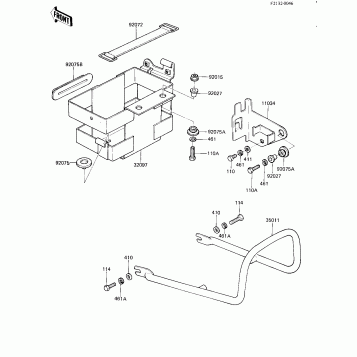 BATTERY CASE/ELECTRO BRACKET