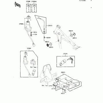IGNITION SWITCH/LOCKS/REFLECTORS
