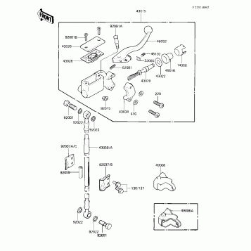 FRONT MASTER CYLINDER