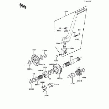 KICKSTARTER MECHANISM