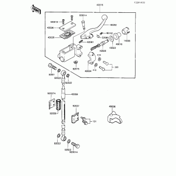 FRONT MASTER CYLINDER