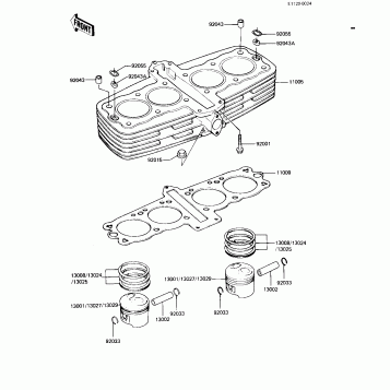 CYLINDER/PISTONS