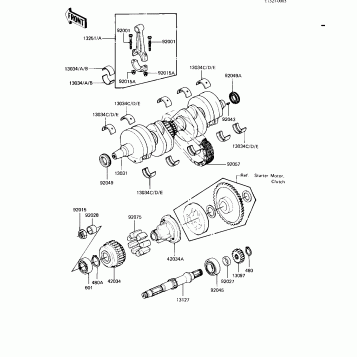 CRANKSHAFT/SECONDARY SHAFT