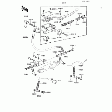 FRONT MASTER CYLINDER