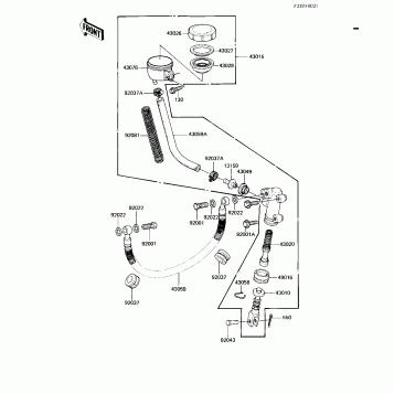 REAR MASTER CYLINDER