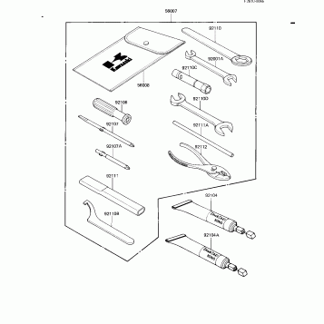 OWNER TOOLS (KZ550-H2)