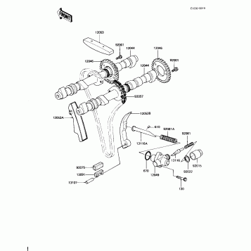 CAMSHAFTS/CHAIN/TENSIONER