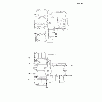 CRANKCASE BOLT & STUD PATTERN