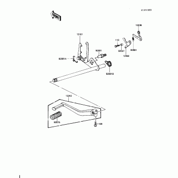 GEAR CHANGE MECHANISM
