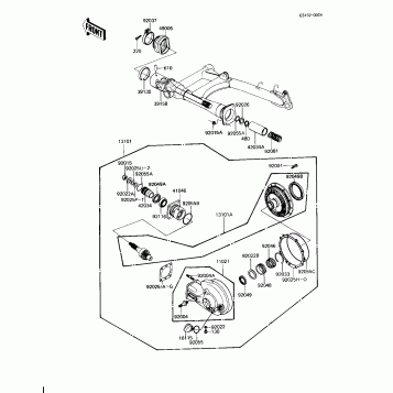 DRIVE SHAFT/FINAL GEARS