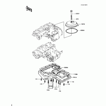 BREATHER COVER/OIL PAN