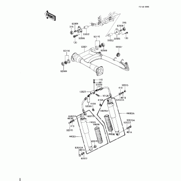 SWING ARM/SHOCK ABSORBERS