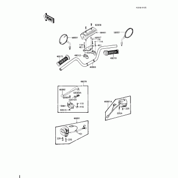 HANDLEBAR (KZ1100-D1)
