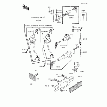 IGNITION SWITCH/LOCKS/REFLECTORS
