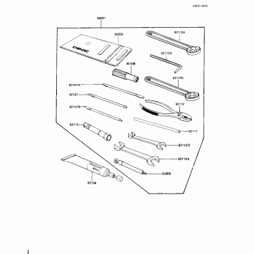 OWNER TOOLS (KZ1100-D1)