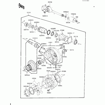 DRIVE SHAFT/FINAL GEARS