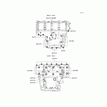 Crankcase Bolt Pattern