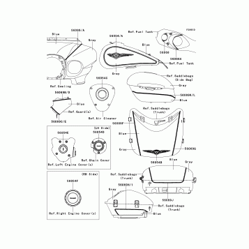 Decals(Blue/Gray)(AAF)