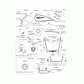 Decals(Blue/Gray)(BAF)