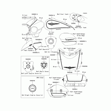 Decals(Blue/Silver)(BBF)(CA,US)