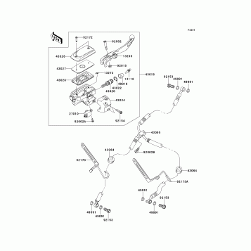 Front Master Cylinder
