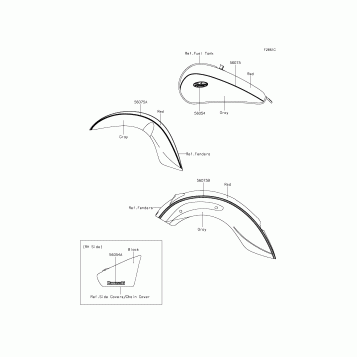 Decals(Red/Gray)(BGF)