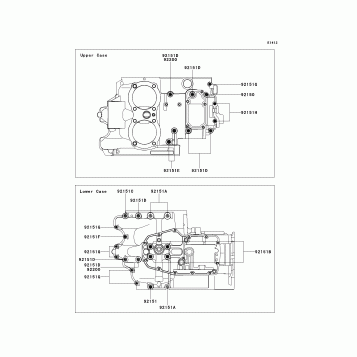 Crankcase Bolt Pattern
