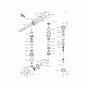 Camshaft(s)/Bevel Gear