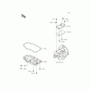 Breather Cover/Oil Pan