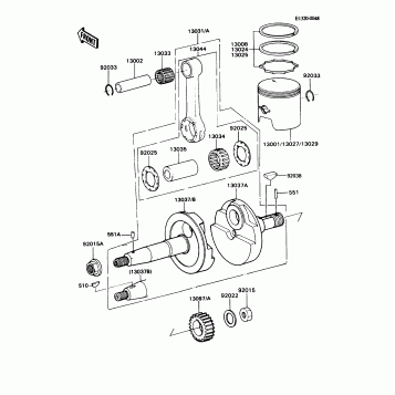 Crankshaft/Piston(s)