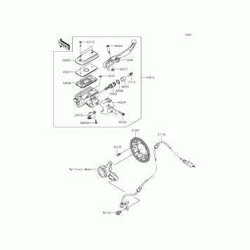 Front Master Cylinder