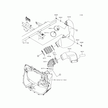 Air Cleaner-Belt Converter