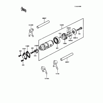 Change Drum/Shift Fork