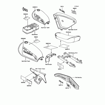 Labels(KE100-B11/B12/B13/B14)